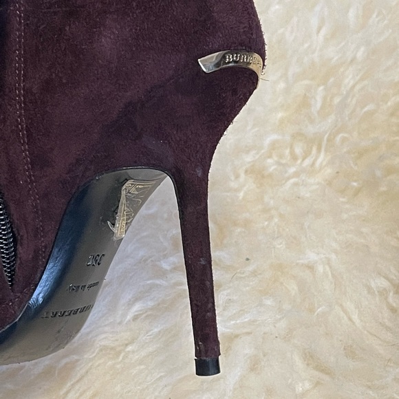 Burberry open toe suede booties - Picture 9 of 15